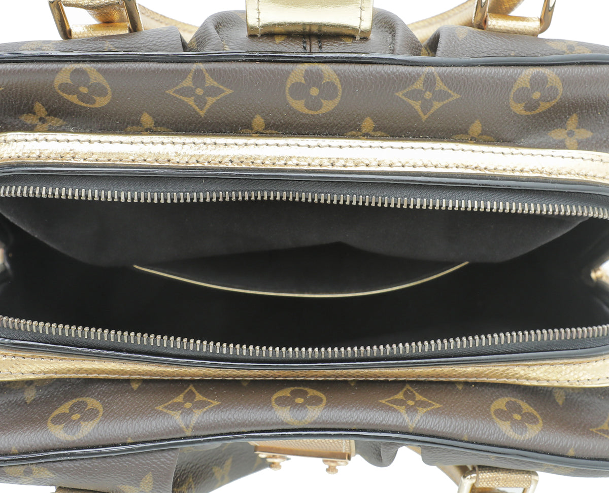 Louis Vuitton Bicolor Monogram Leopard Adele Bag