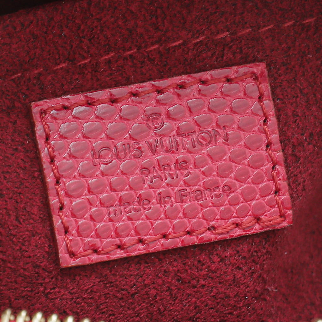 Louis Vuitton Bicolor Lizard Monogram Cerises Neo Deauville Bag