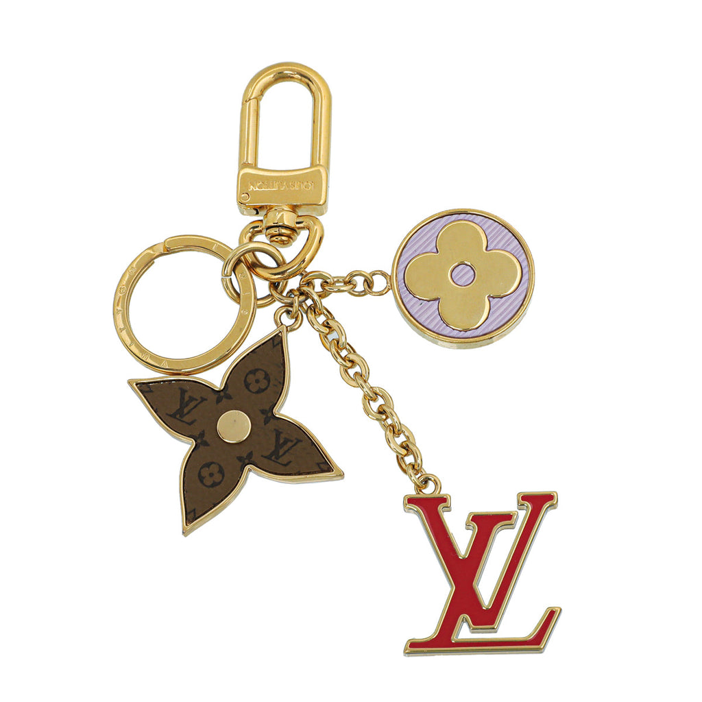 Louis Vuitton Monogram Bicolor Spring Street Bag Charm and Key Holder