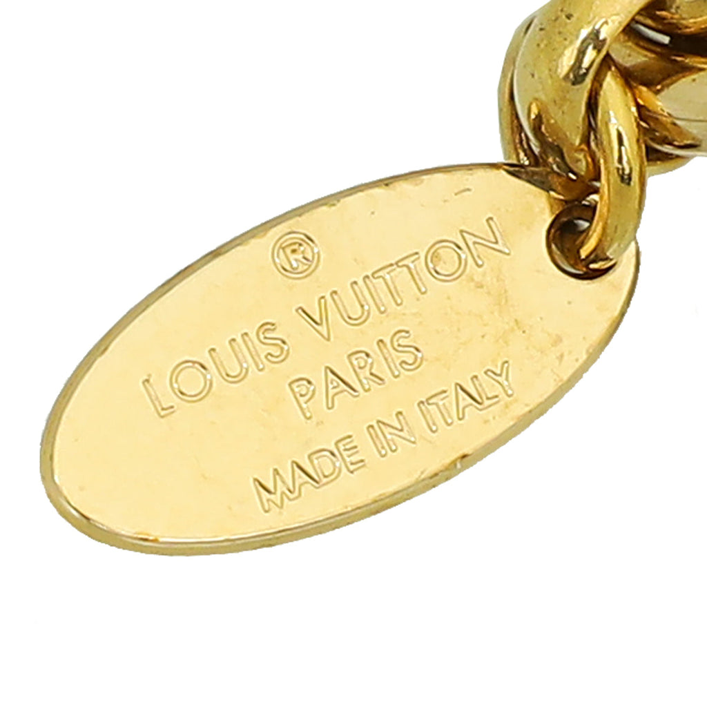 Louis Vuitton Pink Vivienne Escale Bag Charm Key Holder