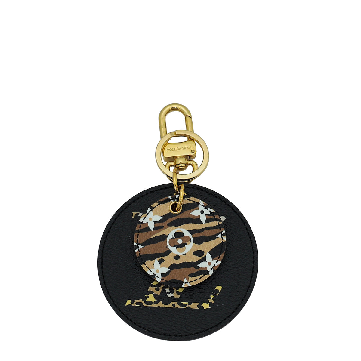 Louis Vuitton Black Monogram Giant Jungle Bag Charm Key Holder