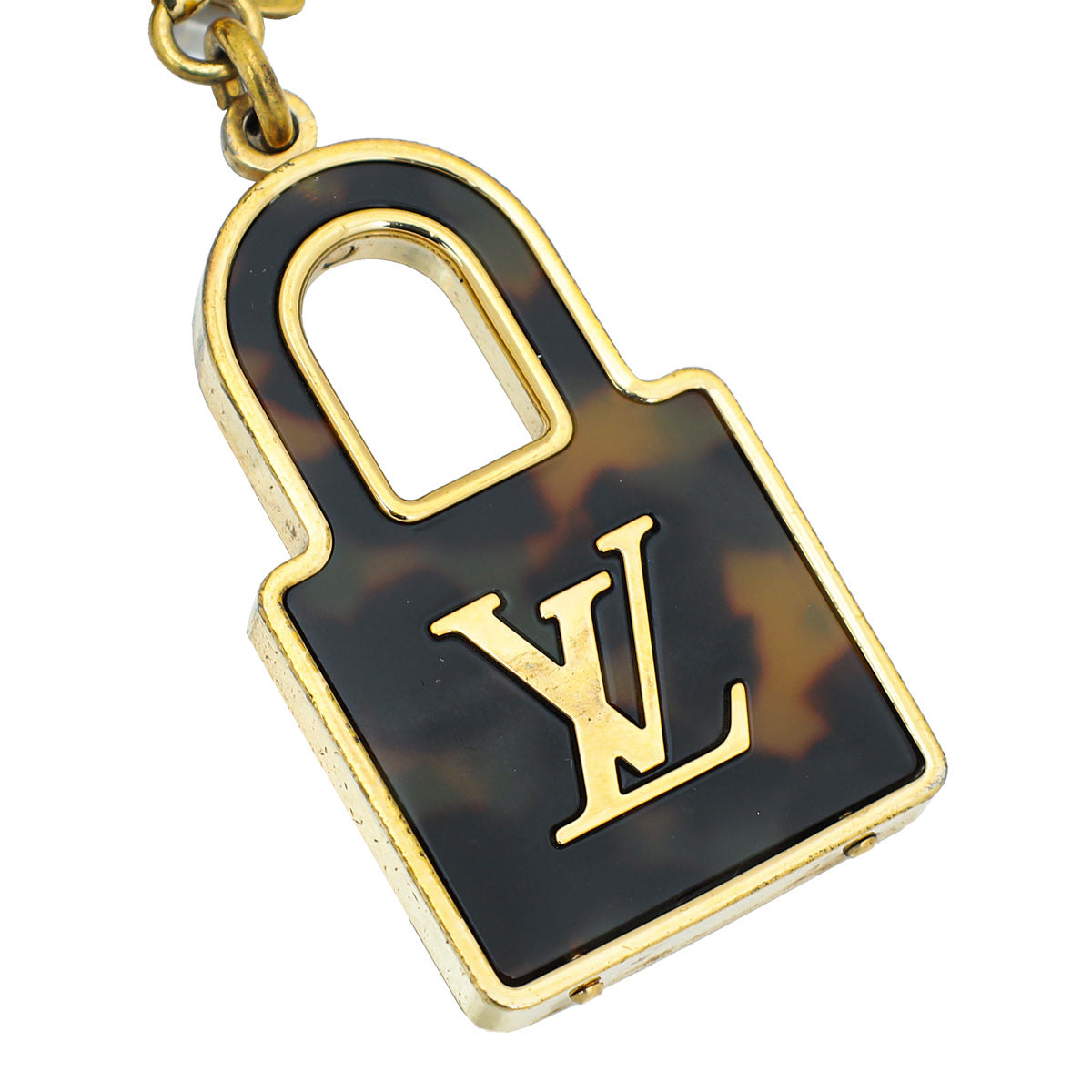 Louis Vuitton Brown Tortoise Porto Cre Confidence Bag Charm Key Holder