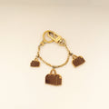 Louis Vuitton Gold Monogram Iconic Speedy Bag Charm Chain