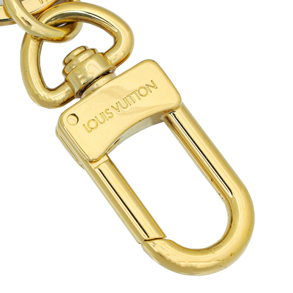 Louis Vuitton Fuchsia Nanogram Key Holder Bag Charm
