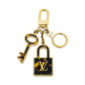 Louis Vuitton Brown Tortoise Shell Resin Confidence Key Holder and Bag Charm