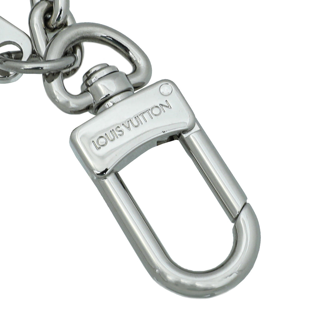 Louis Vuitton Silver Finish Initiales Key Holder
