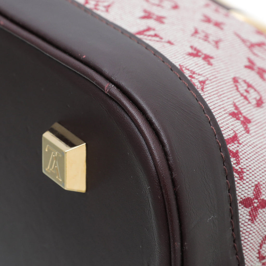 Louis Vuitton Cherry Mini Lin Horizontal Alma Bag