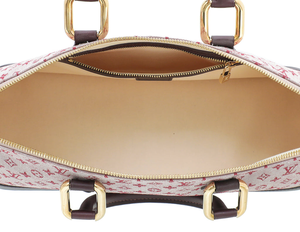 Louis Vuitton Cherry Mini Lin Horizontal Alma Bag