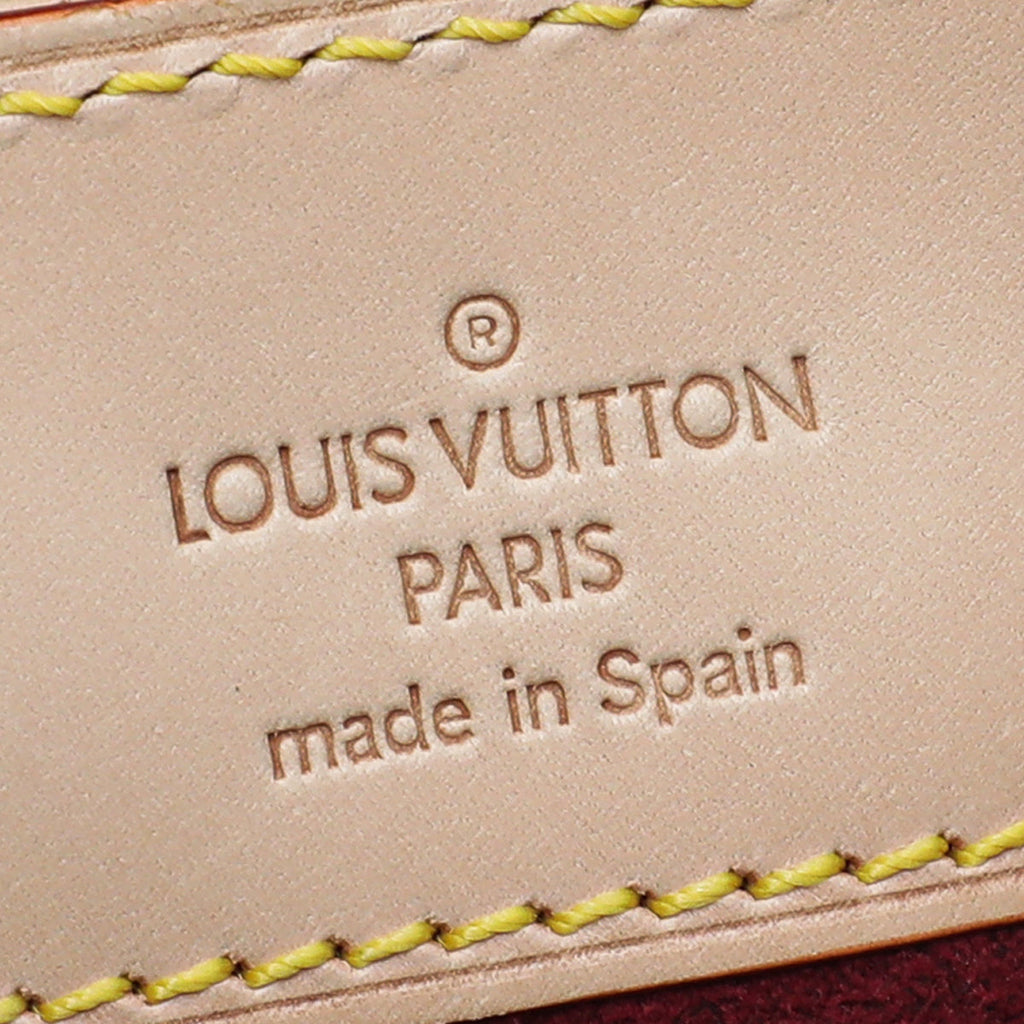 Louis Vuitton Monogram Black Multicolor Dalmatian Sac Rabat Bag