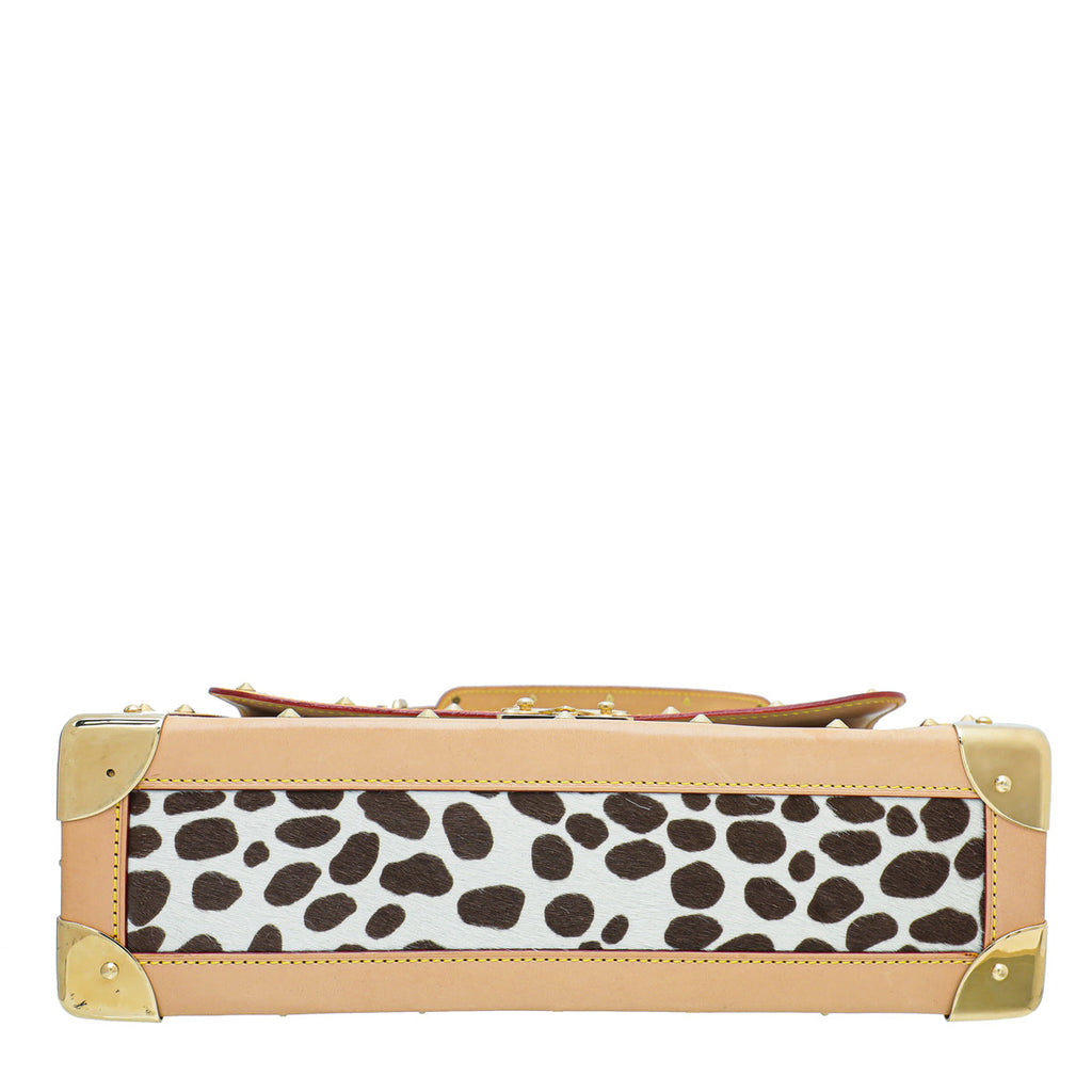 Louis Vuitton Monogram Black Multicolor Dalmatian Sac Rabat Bag