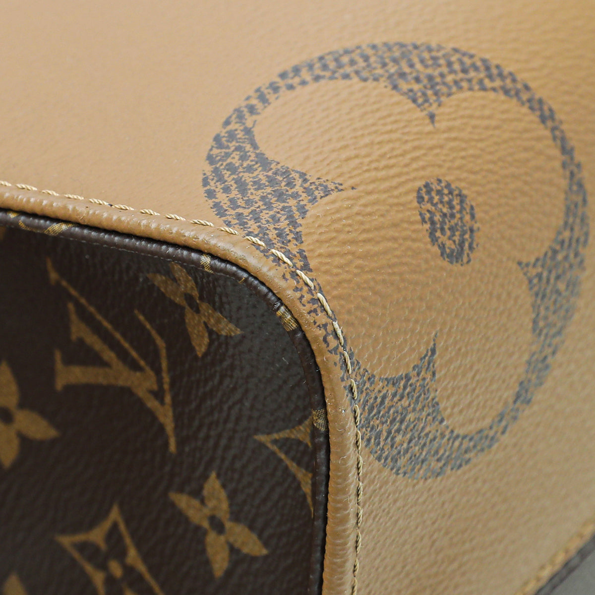 Louis Vuitton Monogram Reverse Giant Onthego MM Bag