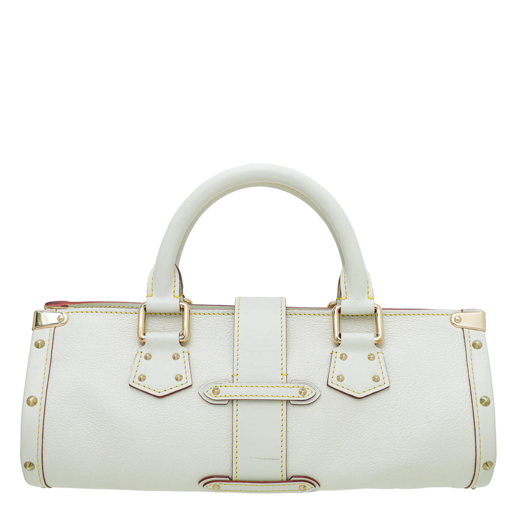 Louis Vuitton White Suhali L'Epanoui PM Bag