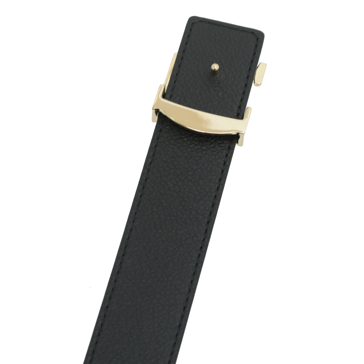 Louis Vuitton Bicolor Monogram Reversible Initials Belt 38