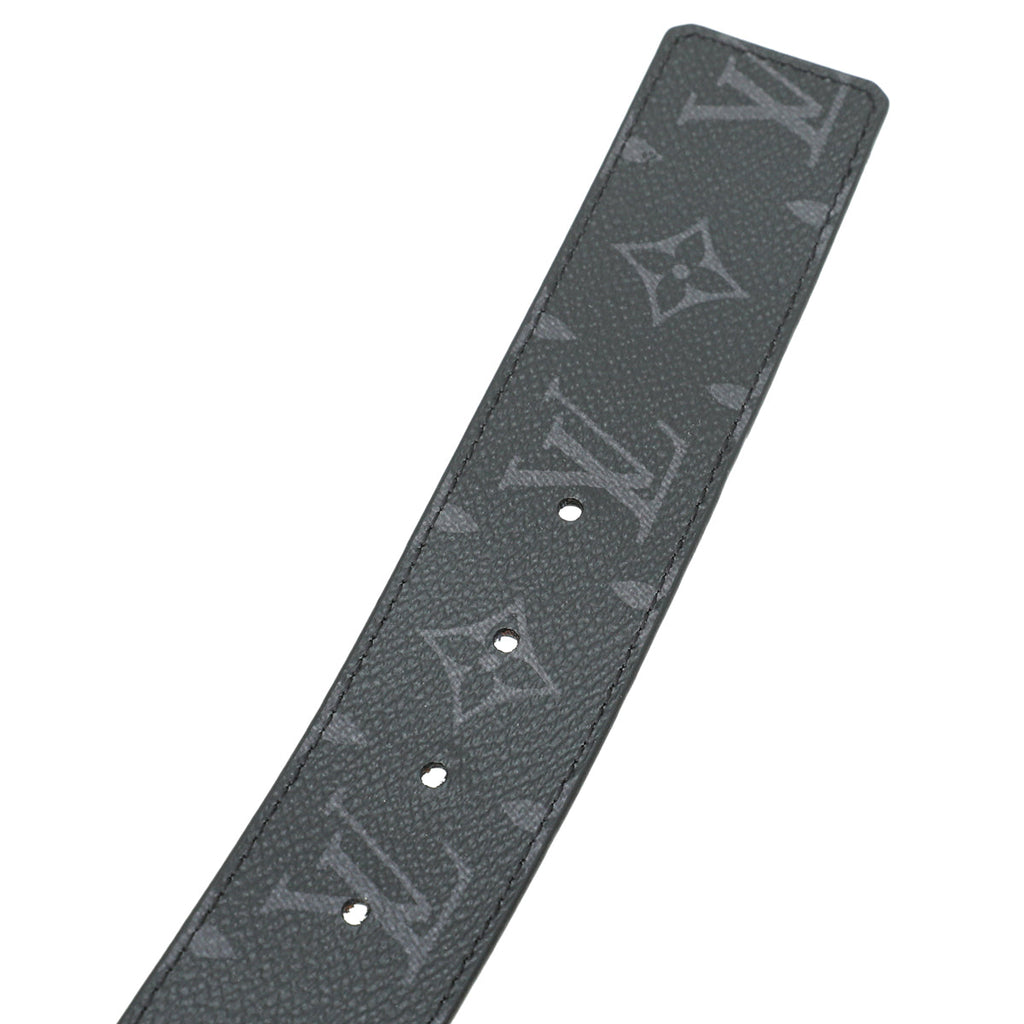 Louis Vuitton Graphite LV Initiales Reversible 40m Belt