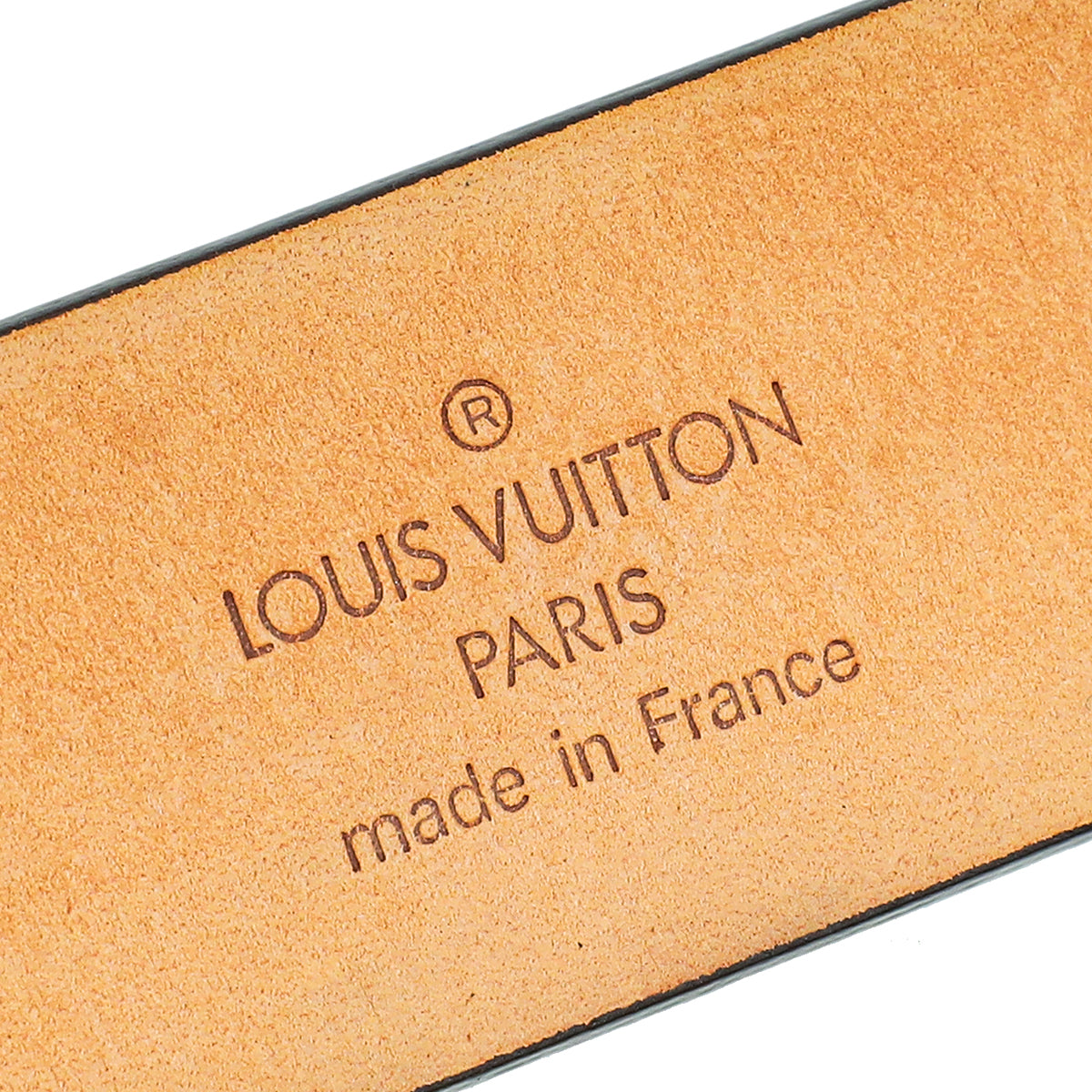 Louis Vuitton Damier Ebene LV Paris Buckle 30mm Belt 32