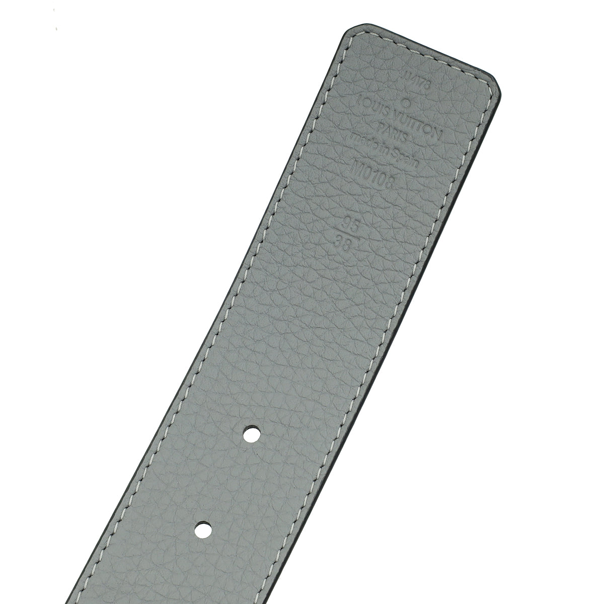 Louis Vuitton Bicolor Reversible Initiales 40mm Belt 38