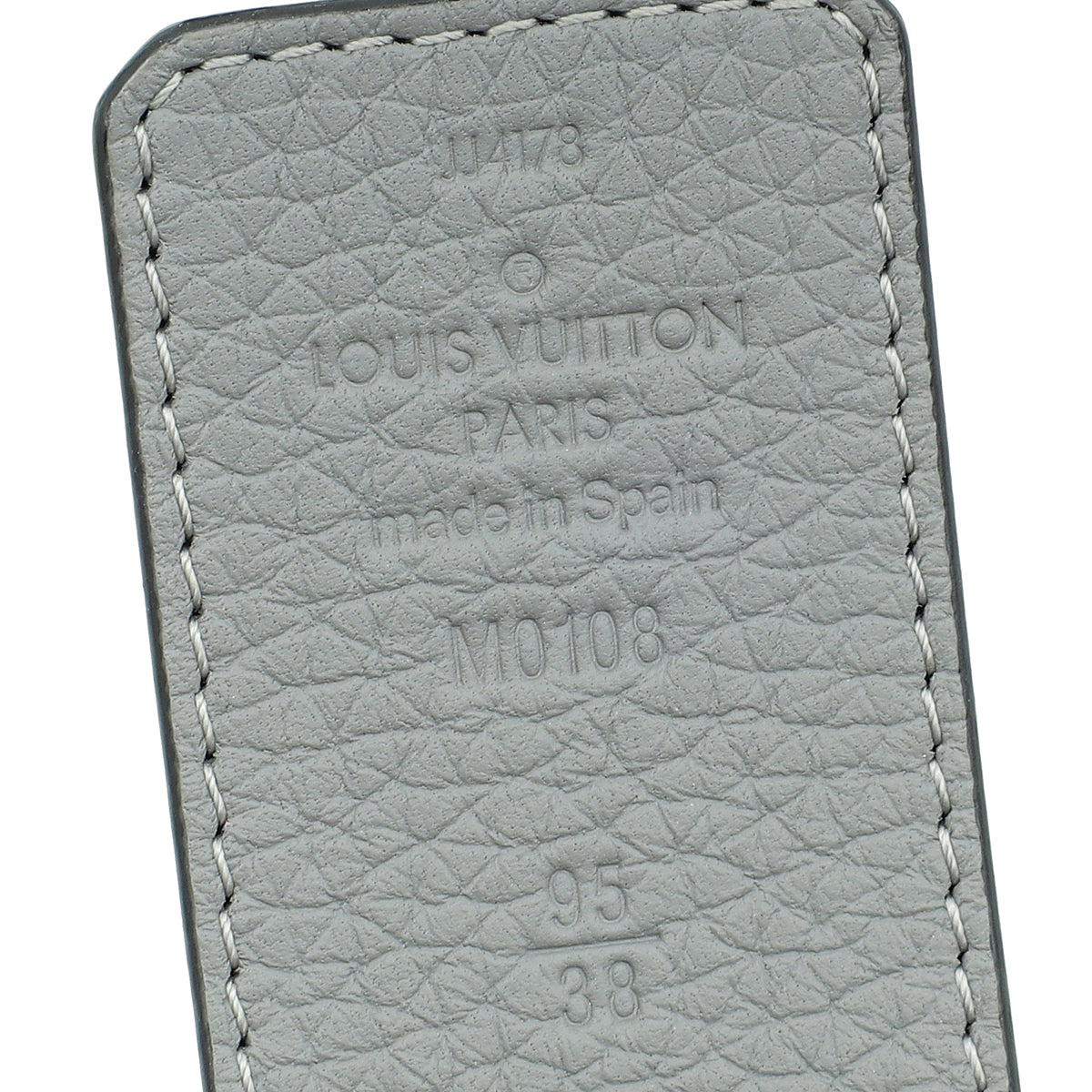 Louis Vuitton Bicolor Reversible Initiales 40mm Belt 38
