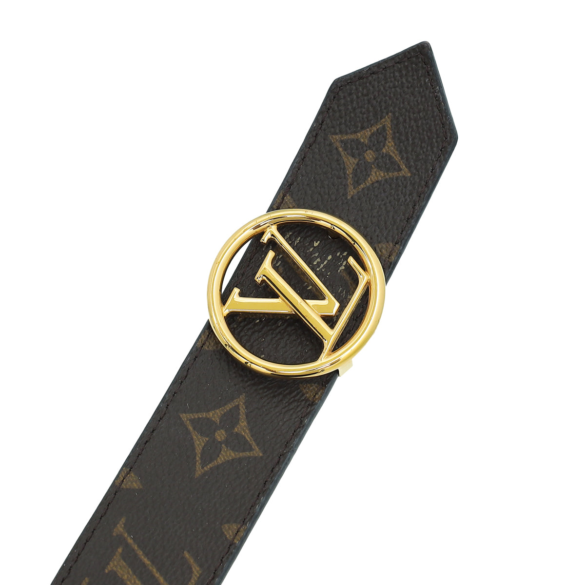 Louis Vuitton Bicolor Circle 35MM Reversible Belt 30