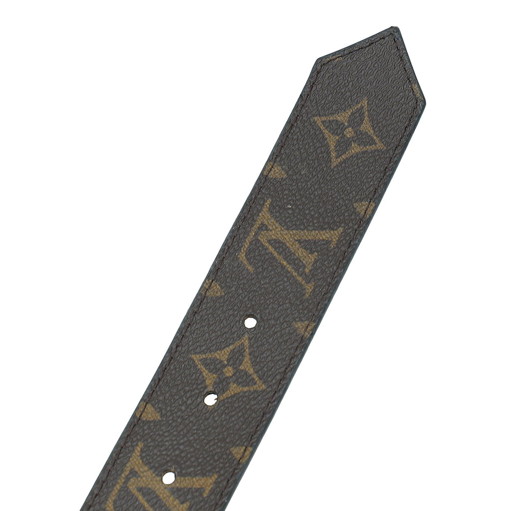 Louis Vuitton Bicolor Circle 35MM Reversible Belt 30