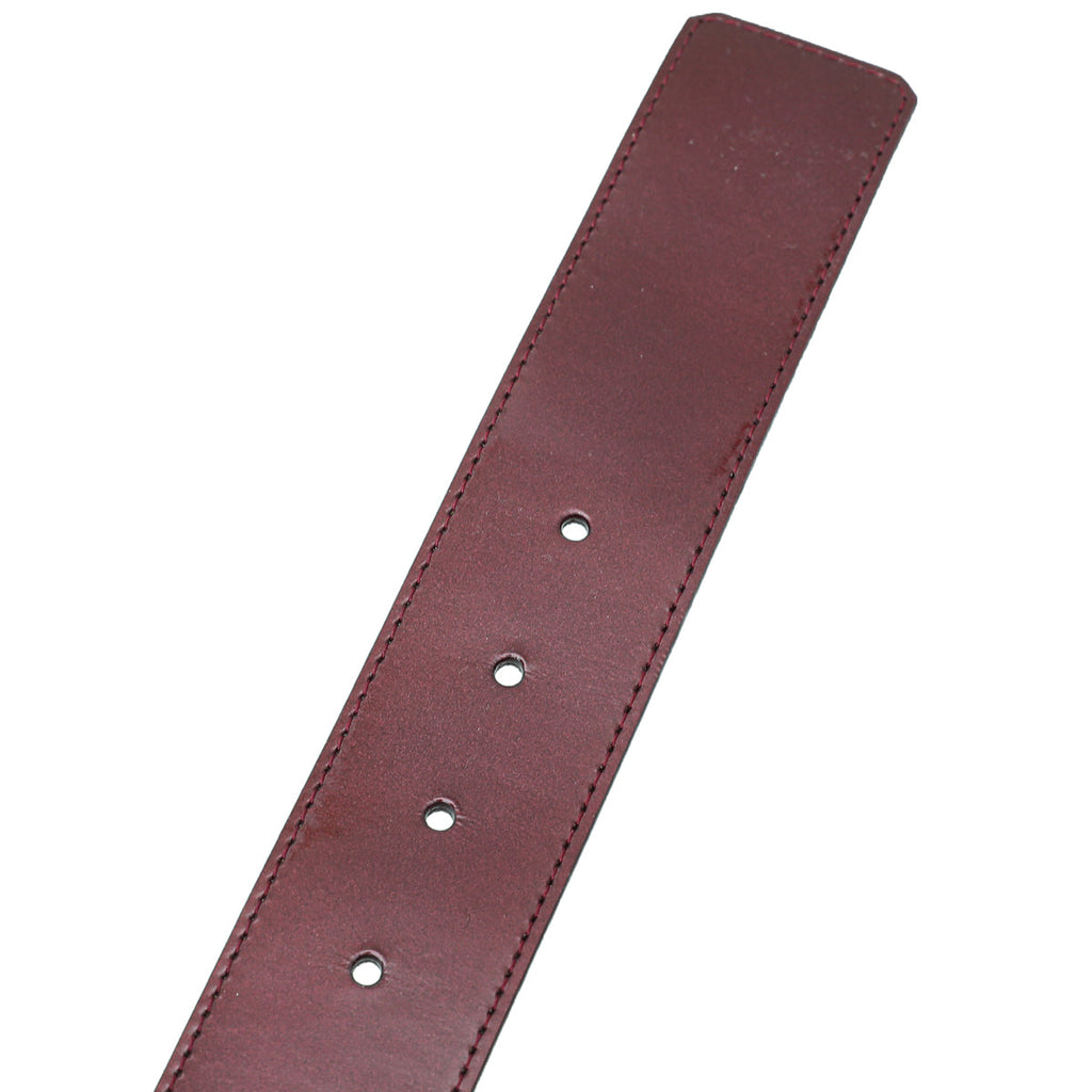 Louis Vuitton Rouge Fauvista Initials Buckle Vernis Belt 32