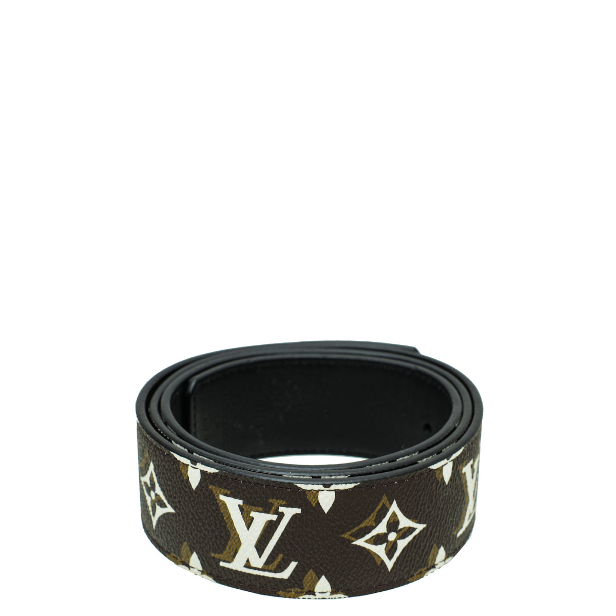 Louis Vuitton Tricolor Shape Reversible Belt Strap 34