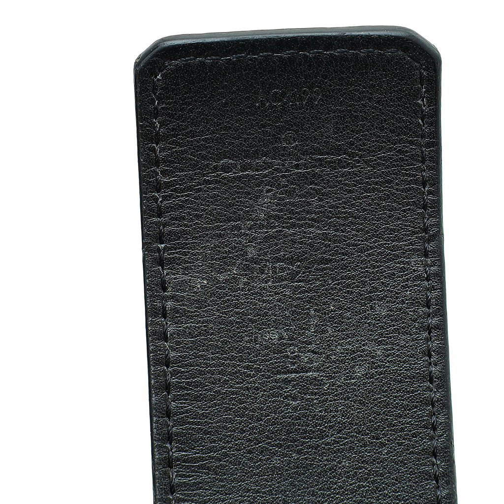 Louis Vuitton Tricolor Shape Reversible Belt Strap 34