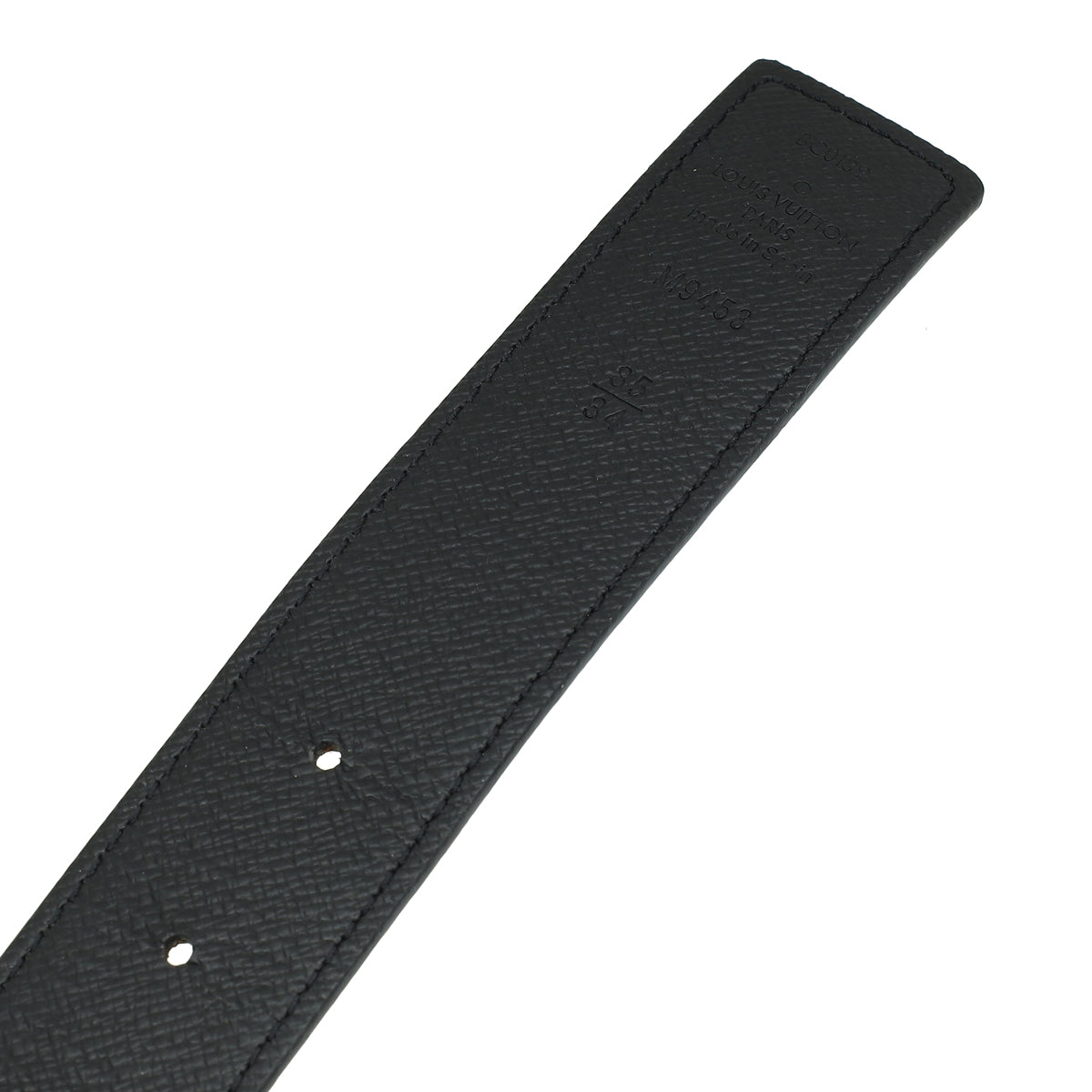 Louis Vuitton Bicolor Initials 30MM Reversible Belt 34