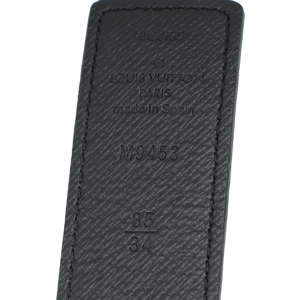 Louis Vuitton Bicolor Initials 30MM Reversible Belt 34