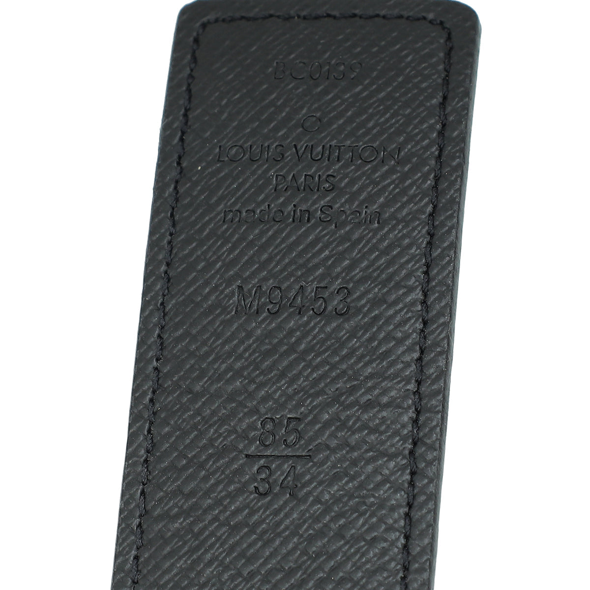 Louis Vuitton Bicolor Initials 30MM Reversible Belt 34