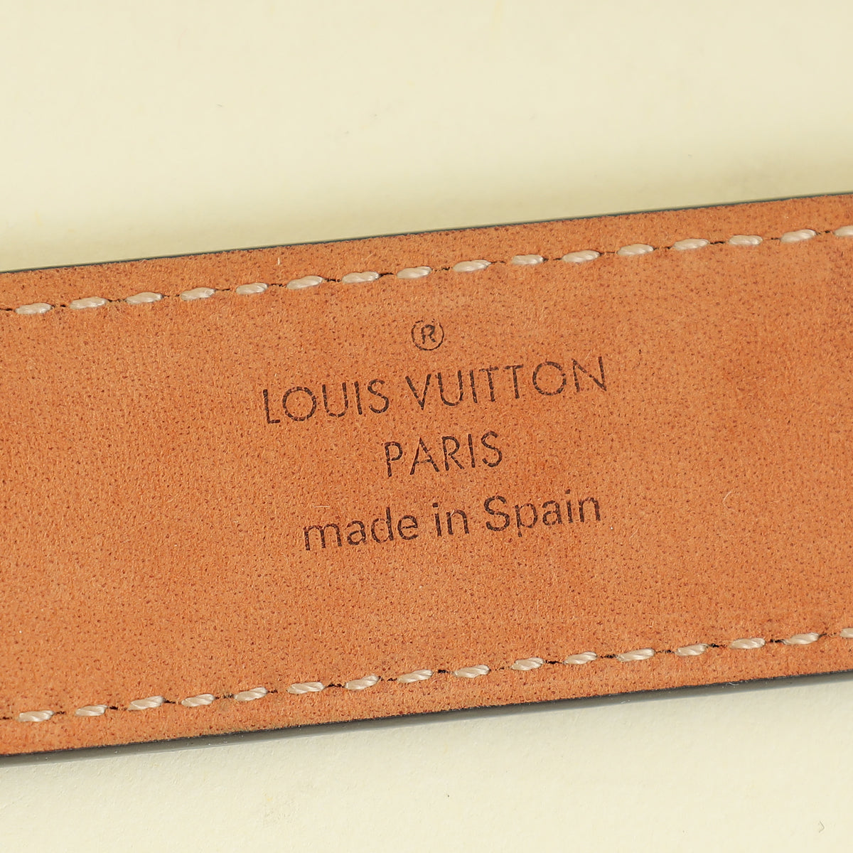 Louis Vuitton Mini Damier Ebene Mini 25mm Belt 36