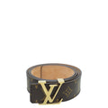 Louis Vuitton Brown Monogram Initiales 40mm Belt 44