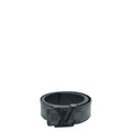 Louis Vuitton Graphite Matte Black Initiales 40mm Belt 44