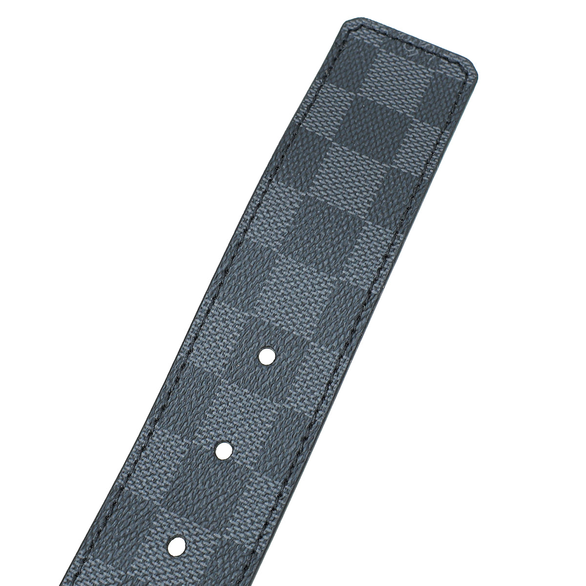 Louis Vuitton Graphite Matte Black Initiales 40mm Belt 44