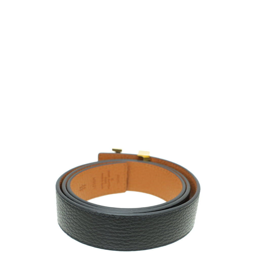 Louis Vuitton Bicolor Initiales 30mm Reversible Belt 32
