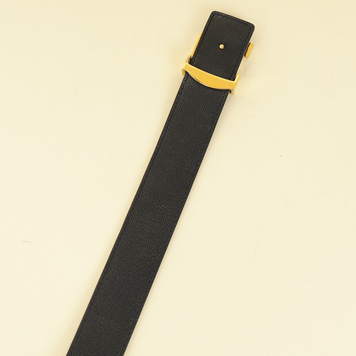 Louis Vuitton Bicolor Initiales 30mm Reversible Belt 30