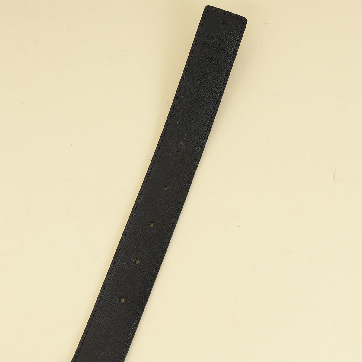 Louis Vuitton Bicolor Initiales 30mm Reversible Belt 30