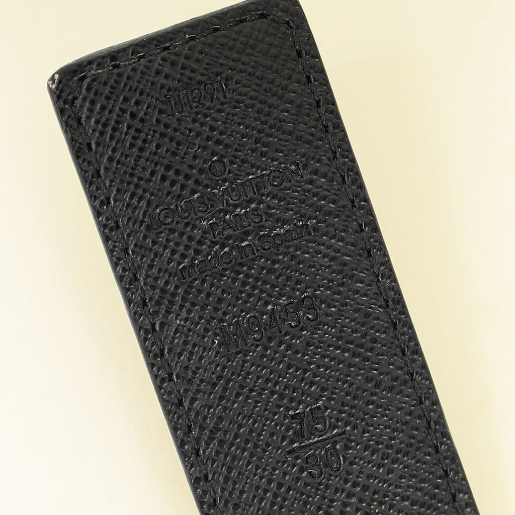Louis Vuitton Bicolor Initiales 30mm Reversible Belt 30