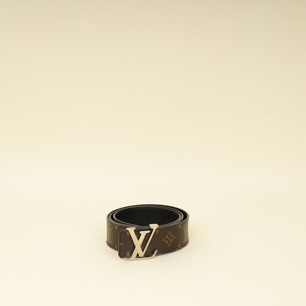 Louis Vuitton Bicolor Monogram LV Initiales 40mm Reversible Belt 36
