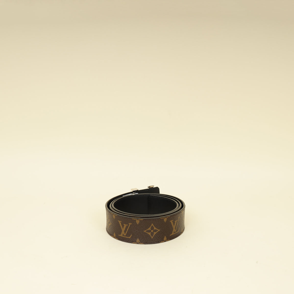 Louis Vuitton Bicolor Monogram LV Initiales 40mm Reversible Belt 36
