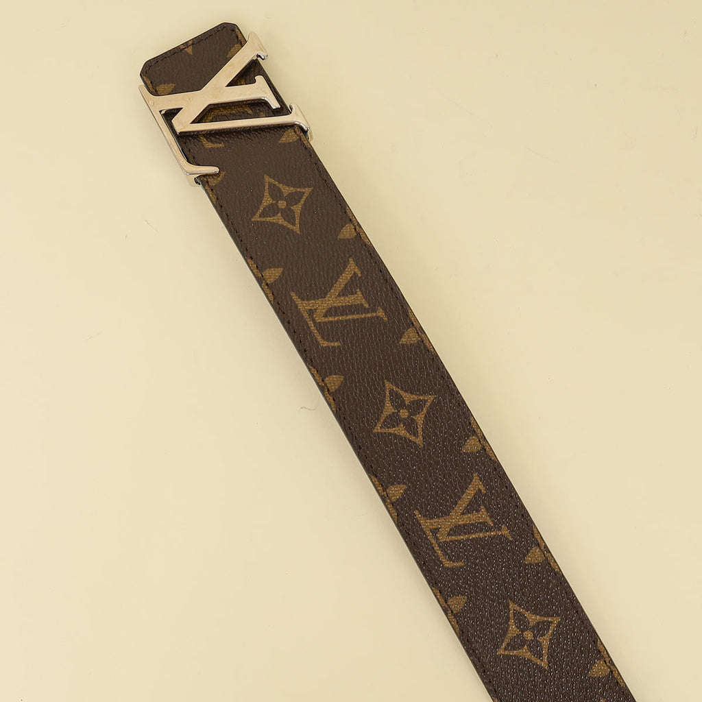 Louis Vuitton Bicolor Monogram LV Initiales 40mm Reversible Belt 36