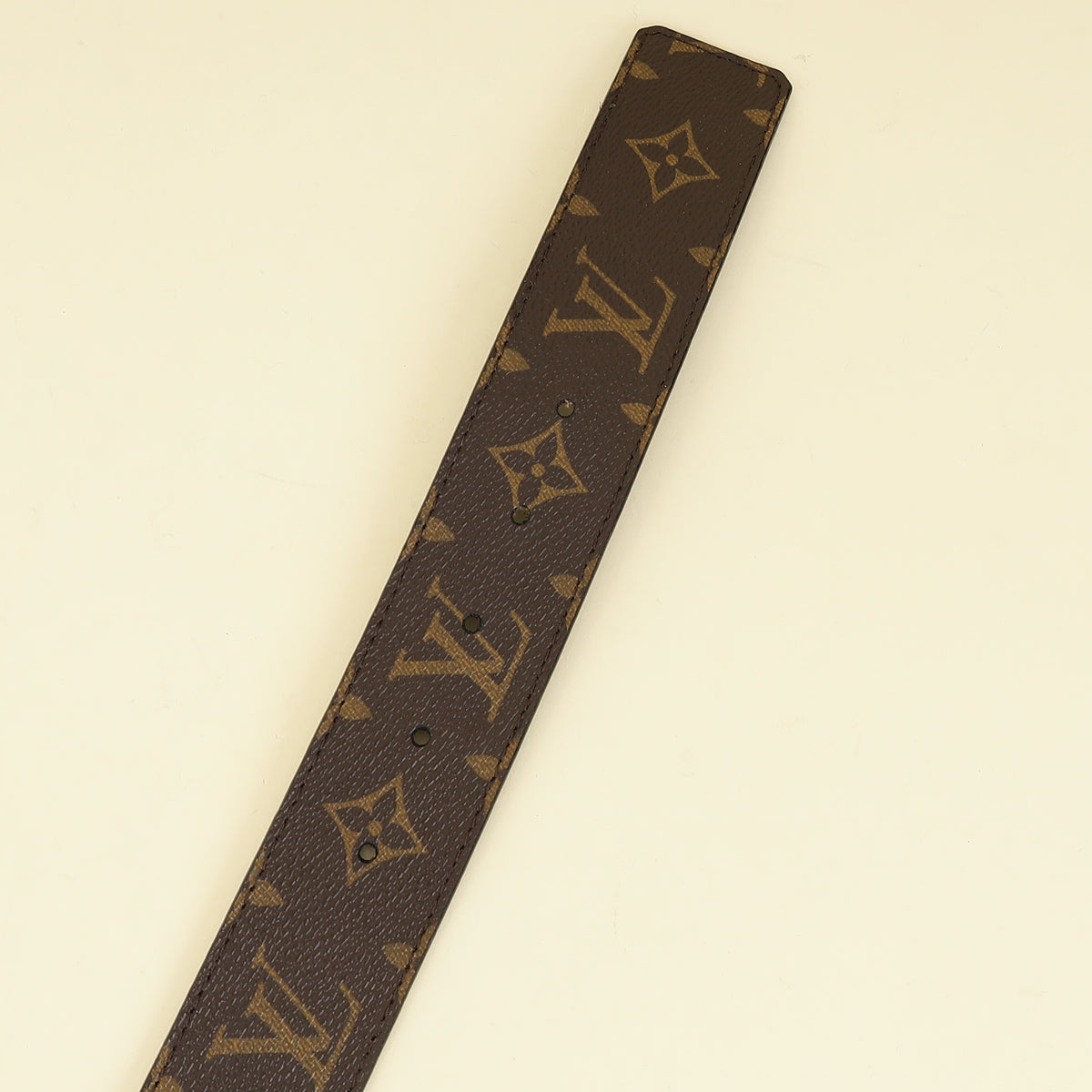 Louis Vuitton Bicolor Monogram LV Initiales 40mm Reversible Belt 36