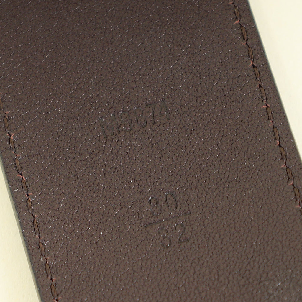 Louis Vuitton Amarante Monogram Vernis Facettes 40mm Belt 32