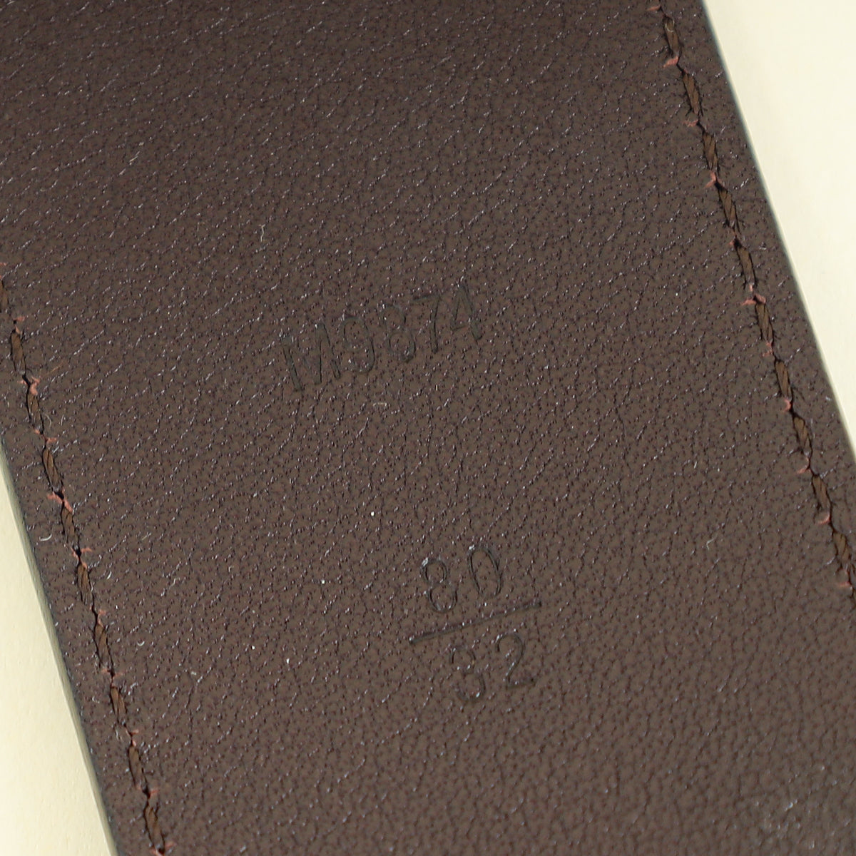 Louis Vuitton Amarante Monogram Vernis Facettes 40mm Belt 32