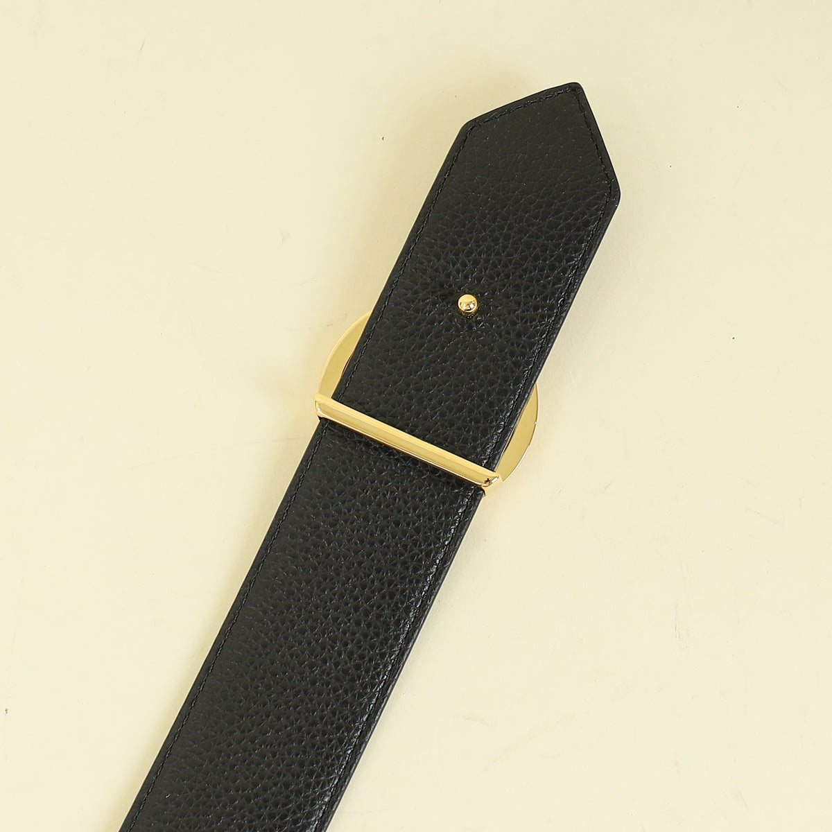 Louis Vuitton Monogram Black Circle Reversible 35mm Belt 34