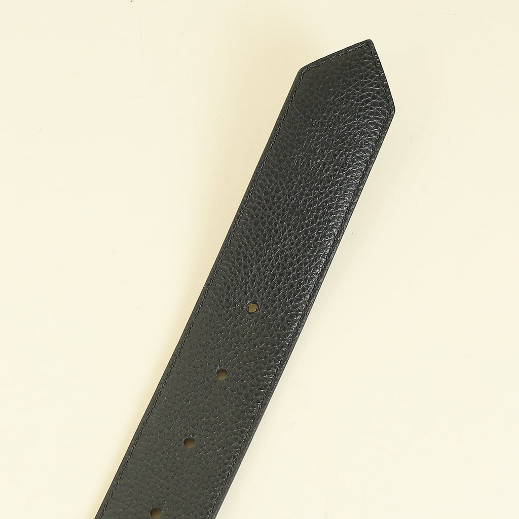 Louis Vuitton Monogram Black Circle Reversible 35mm Belt 34