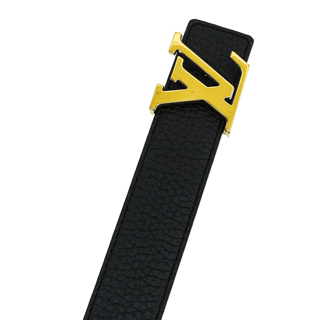 Louis Vuitton Bicolor Reversible Initiales Belt 30