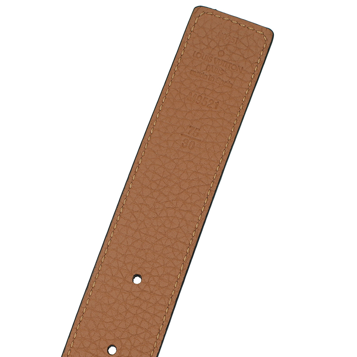 Louis Vuitton Bicolor Reversible Initiales Belt 30
