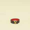 Louis Vuitton Monogram Red Initiales 30mm Reversible Belt 30