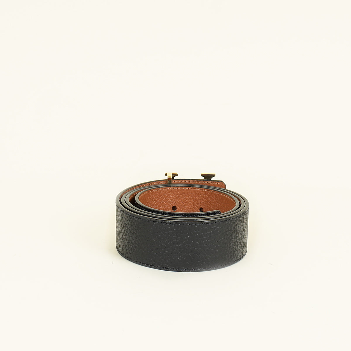 Louis Vuitton Bicolor Initials Buckle 40mm Reversible Belt 38