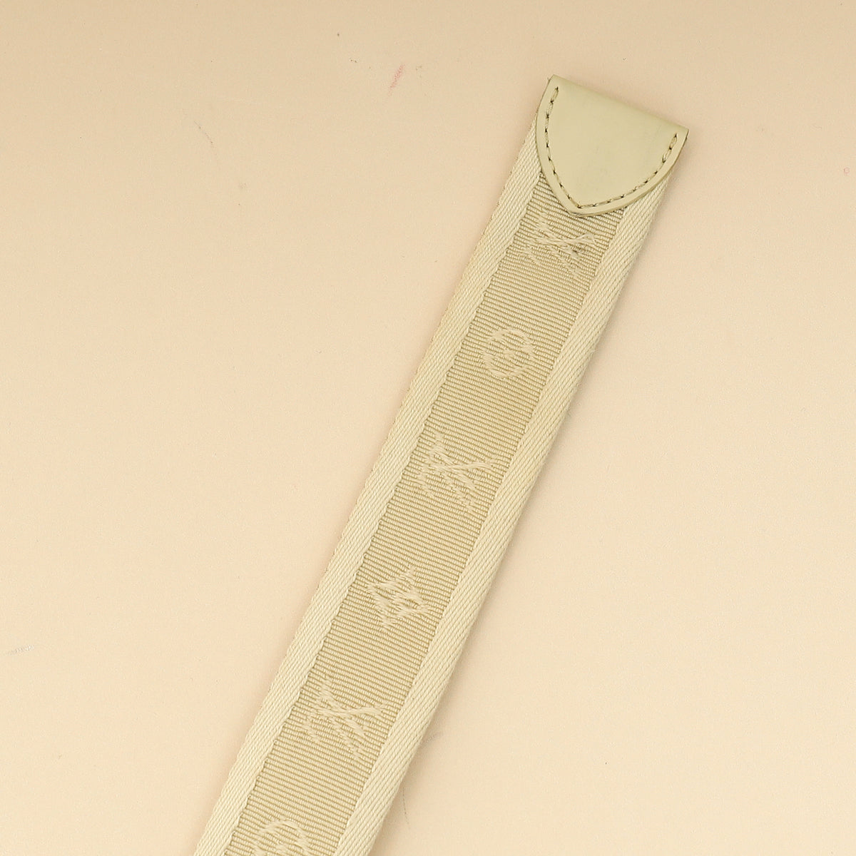 Louis Vuitton Cream Monogram Fortune Sangle Belt 32